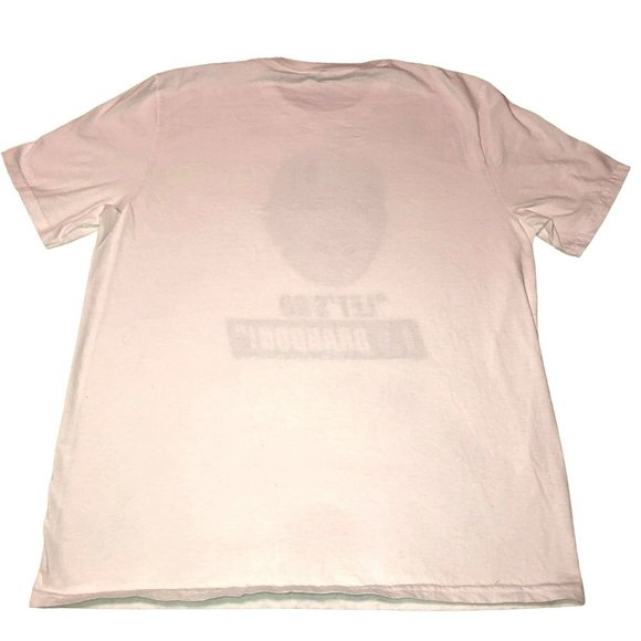 LETS GO BRANDON T SHIRT SIZE XL LARGE LOGO AND BIDEN FACE VOLUNTEER LABEL MENS - Picture 3 of 3